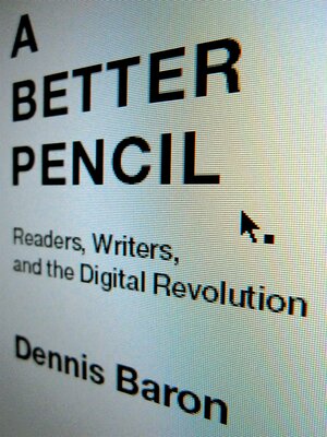 cover image of A Better Pencil
